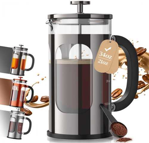Cafetera prensa francesa - cafetera, 1l