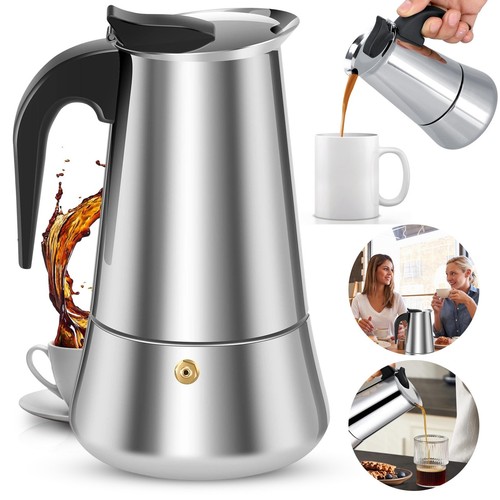 Caffettiera espresso acciaio
