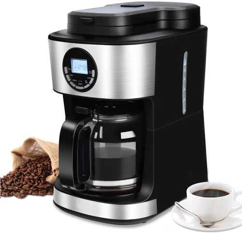 Cafetera con molinillo - molinillo, 12