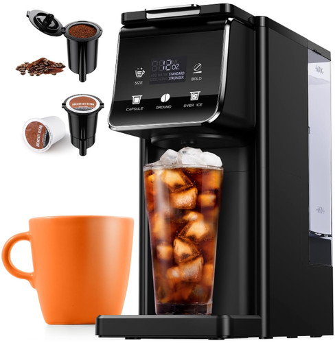 Cafetera individual caliente - , y