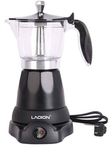 Cafetera eléctrica moka - eléctrica, 3/6