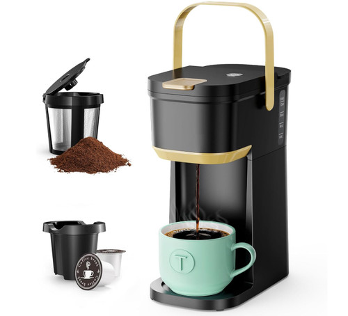 Mini cafetera monodosis para