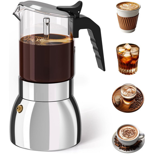 Cafetera espresso moka tazas - cafetera,
