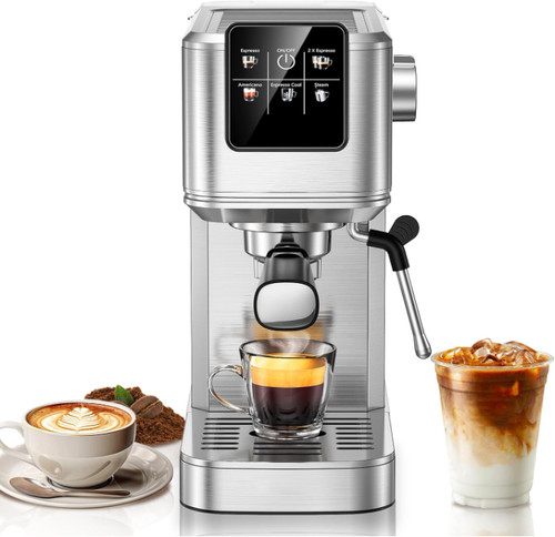 Cafetera espresso bar acero - 20,