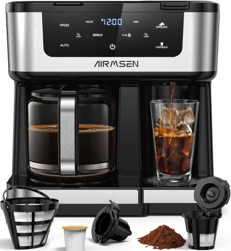 Cafetera dual programable - cafetera,